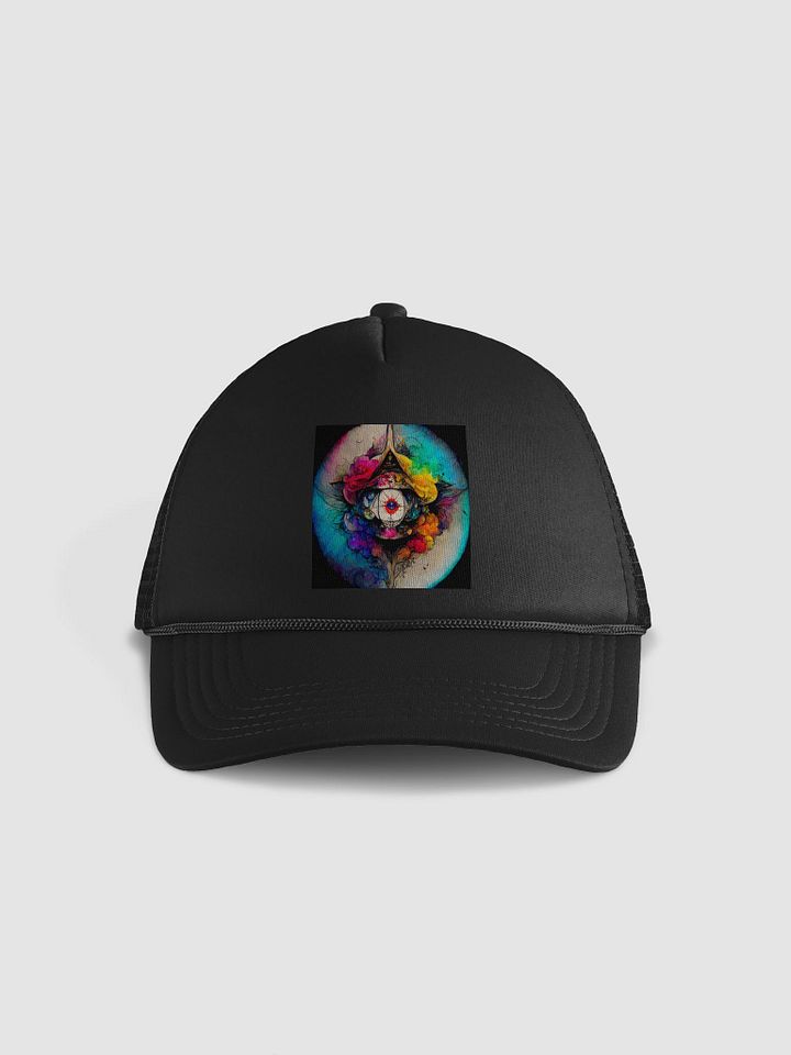 Surreal Eye Foam Trucker Hat product image (1)