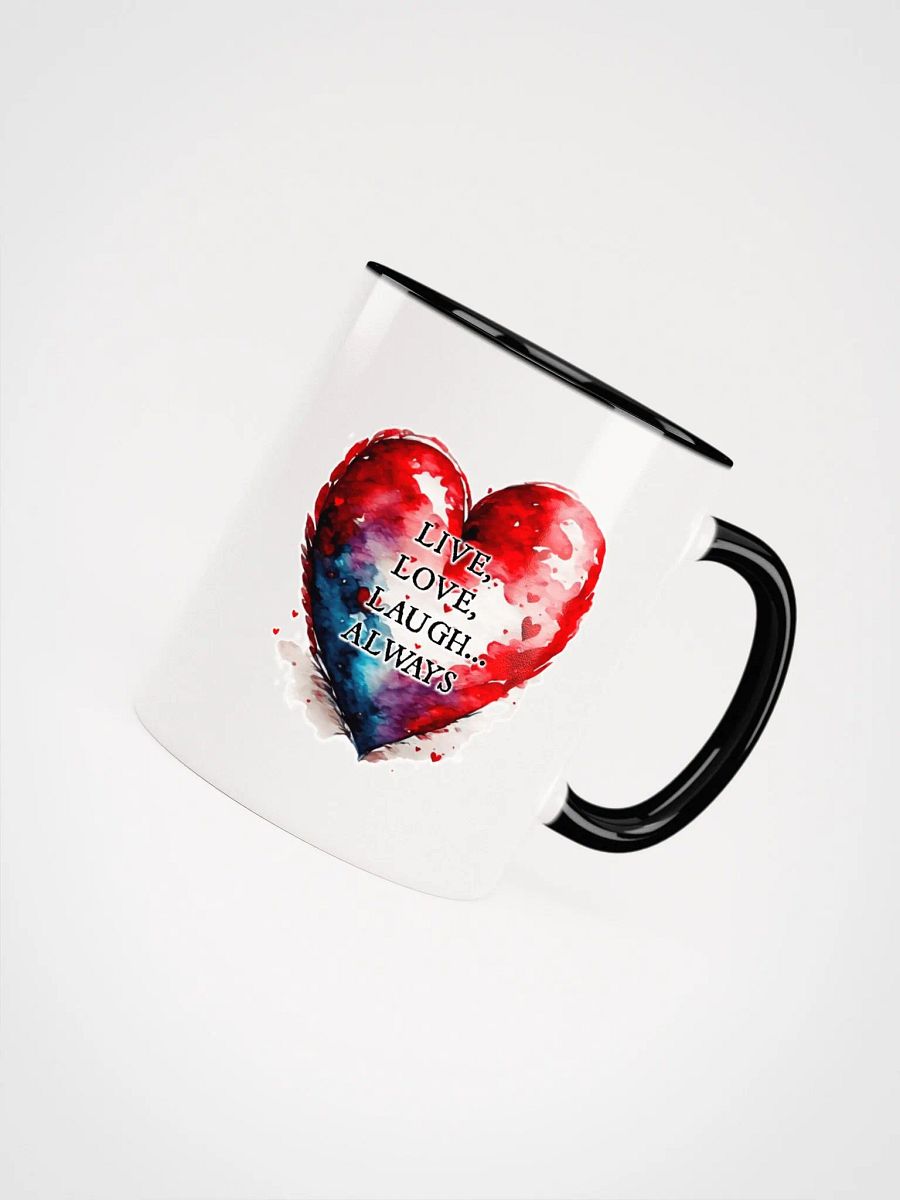 Live, Love, Laugh Colored Mug product image (4)