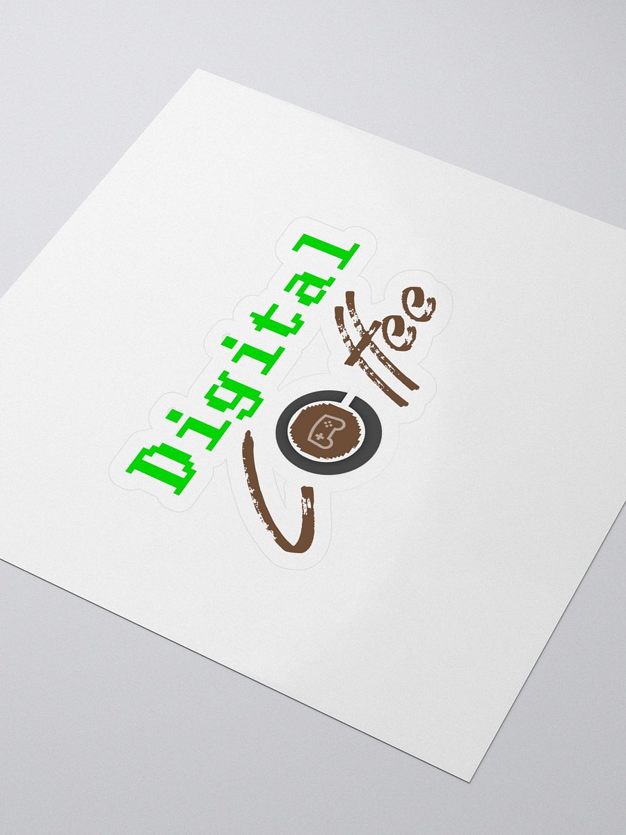 Digital Coffee Gaming Sticker product image (3)