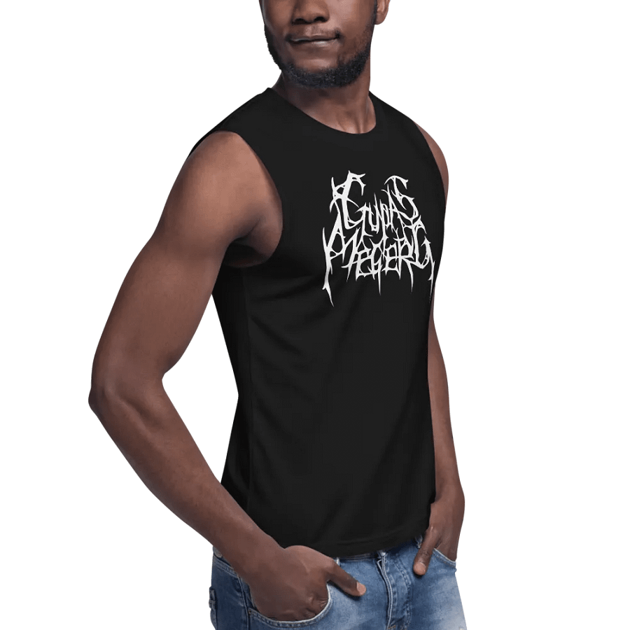 GupasMegerg Metal Logo Muscle Tank product image (3)