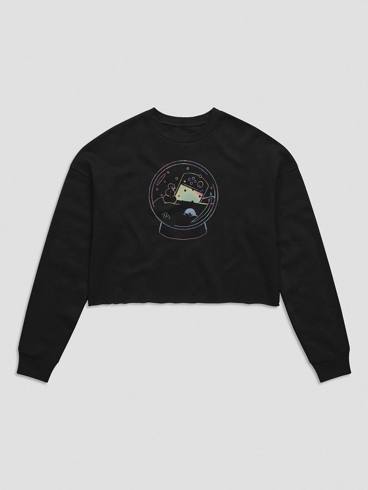 Snow Globe Nintendo Switch Crop Sweater product image (2)