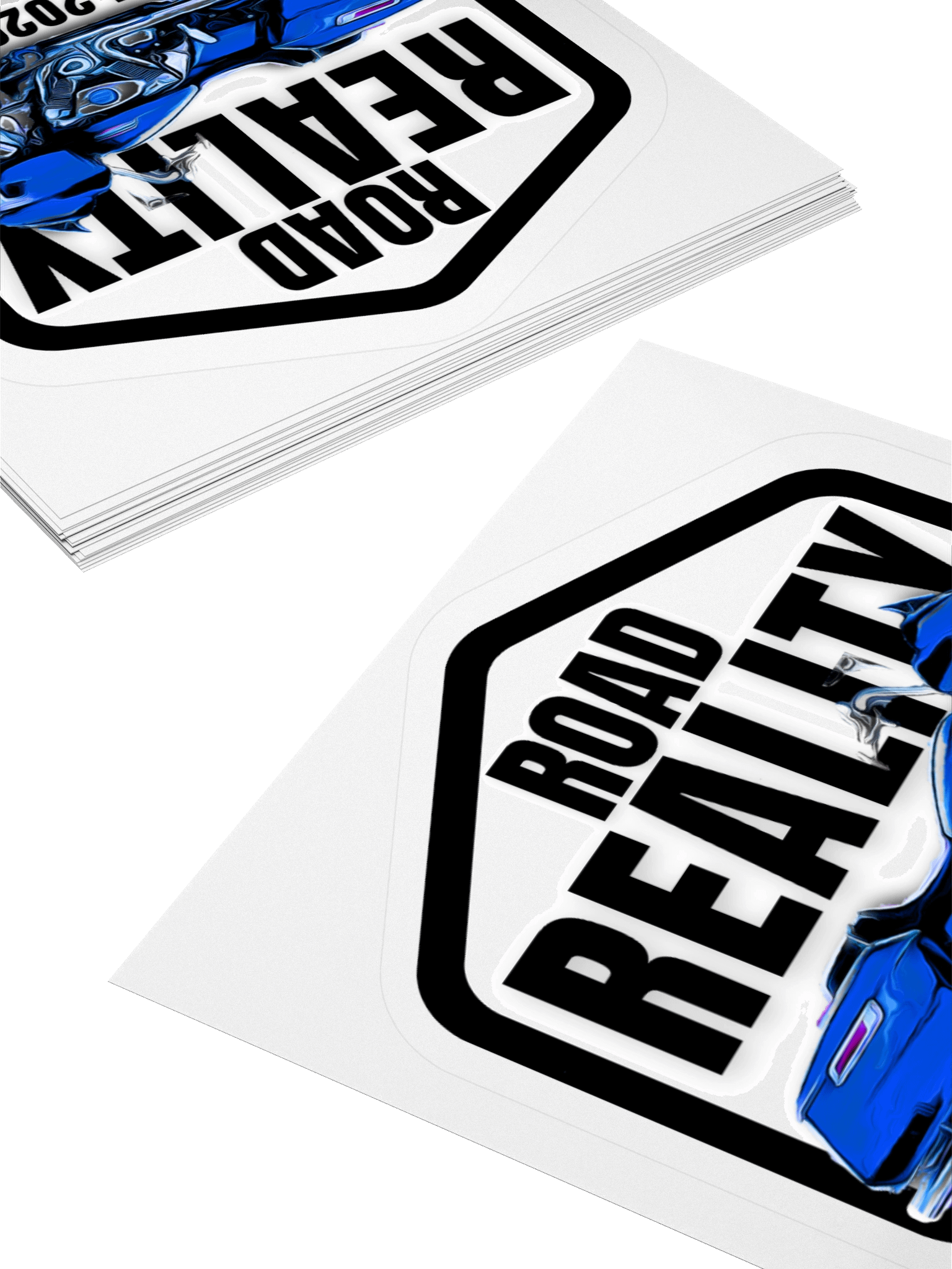 Road Reality Kiss Cut Stickers product image (4)