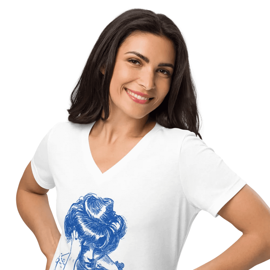 Renaissance Blues V-Neck Tee product image (10)