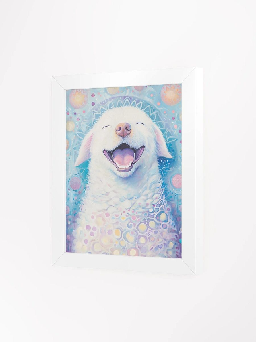 Blissful Pup Framed Matte Poster product image (3)