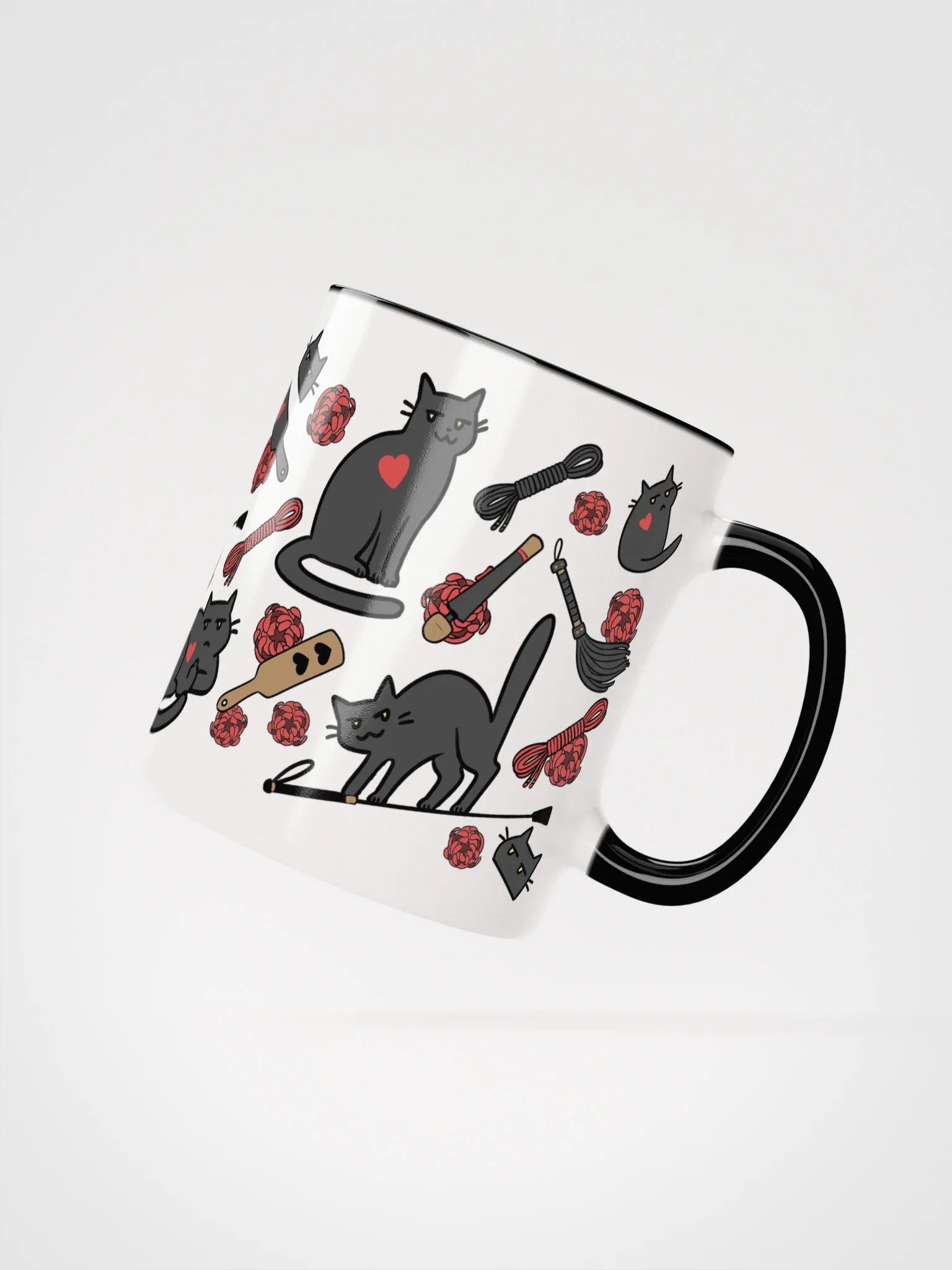 Cat and His Toys Mug product image (2)