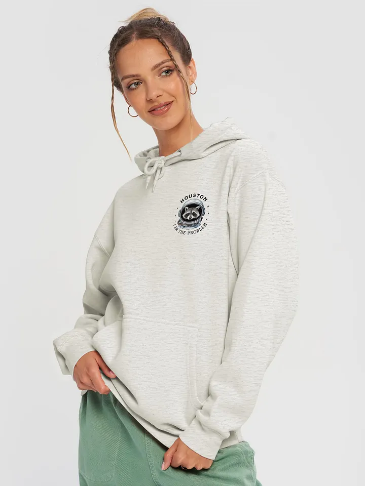 I Am The Problem Raccoon Hoodie product image (2)
