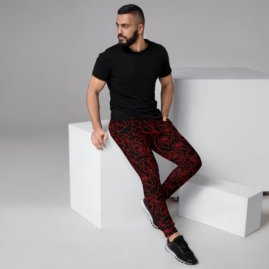 Loads of Roses · black-red joggers product image (12)