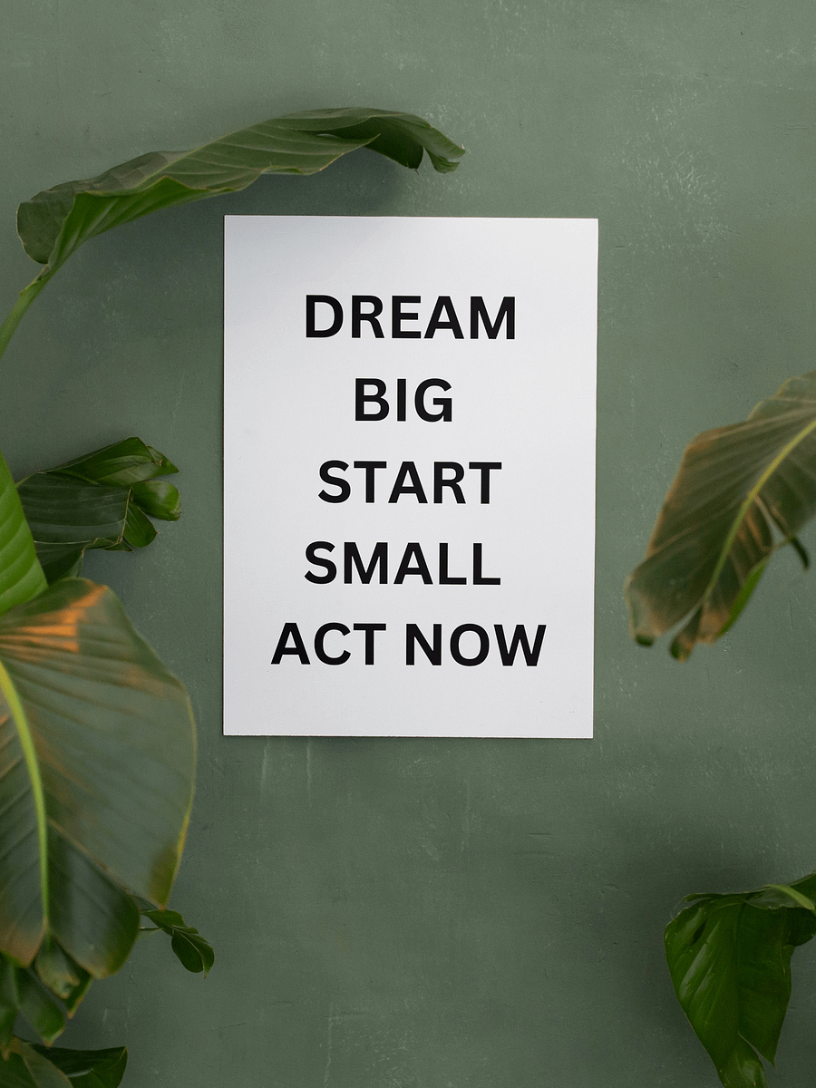Productivity Quote Posters" Dream Big product image (1)