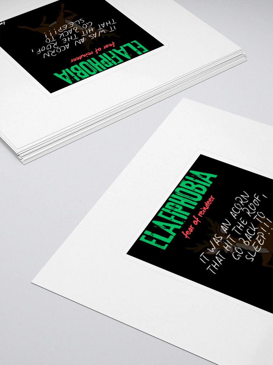 Elafiphobia Sticker product image (12)