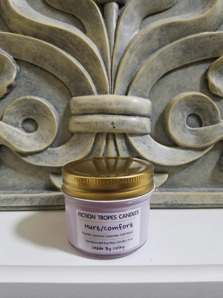 Mini Hurt/Comfort Candle (Fiction Tropes Candles) product image (1)