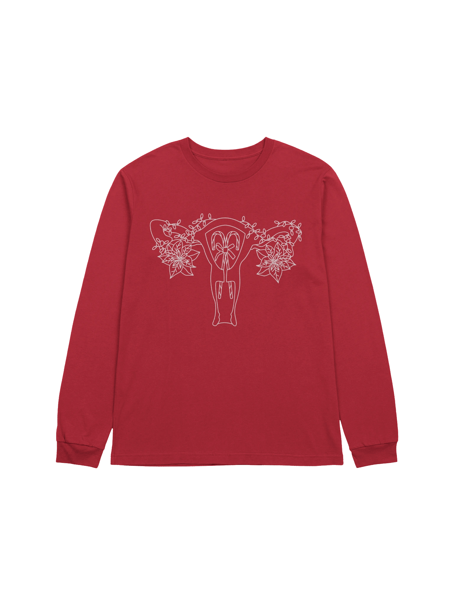 all hail the uterus (winter version long sleeved tee) product image (1)