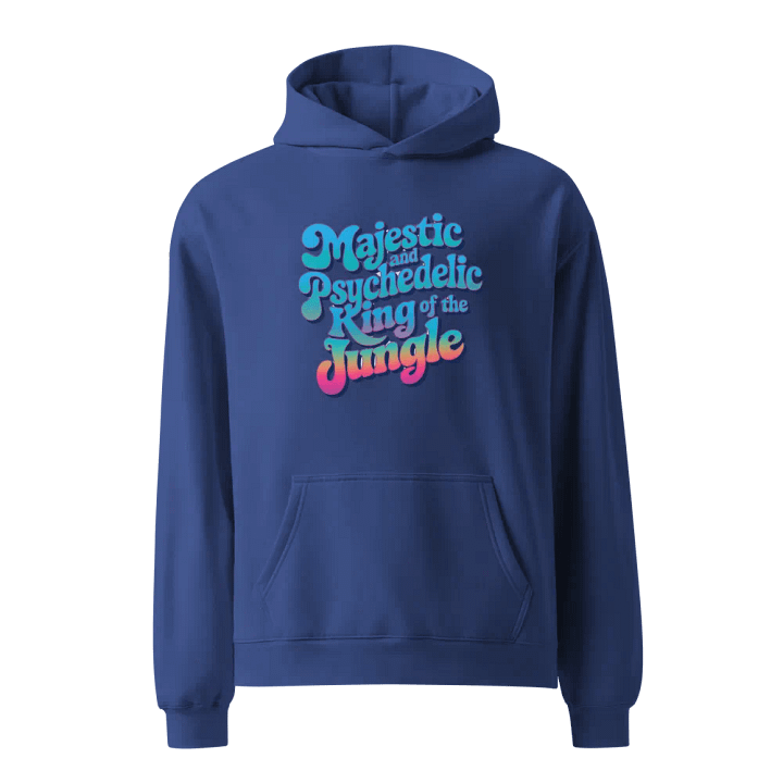 Psychedelic Jungle King Hoodie product image (2)