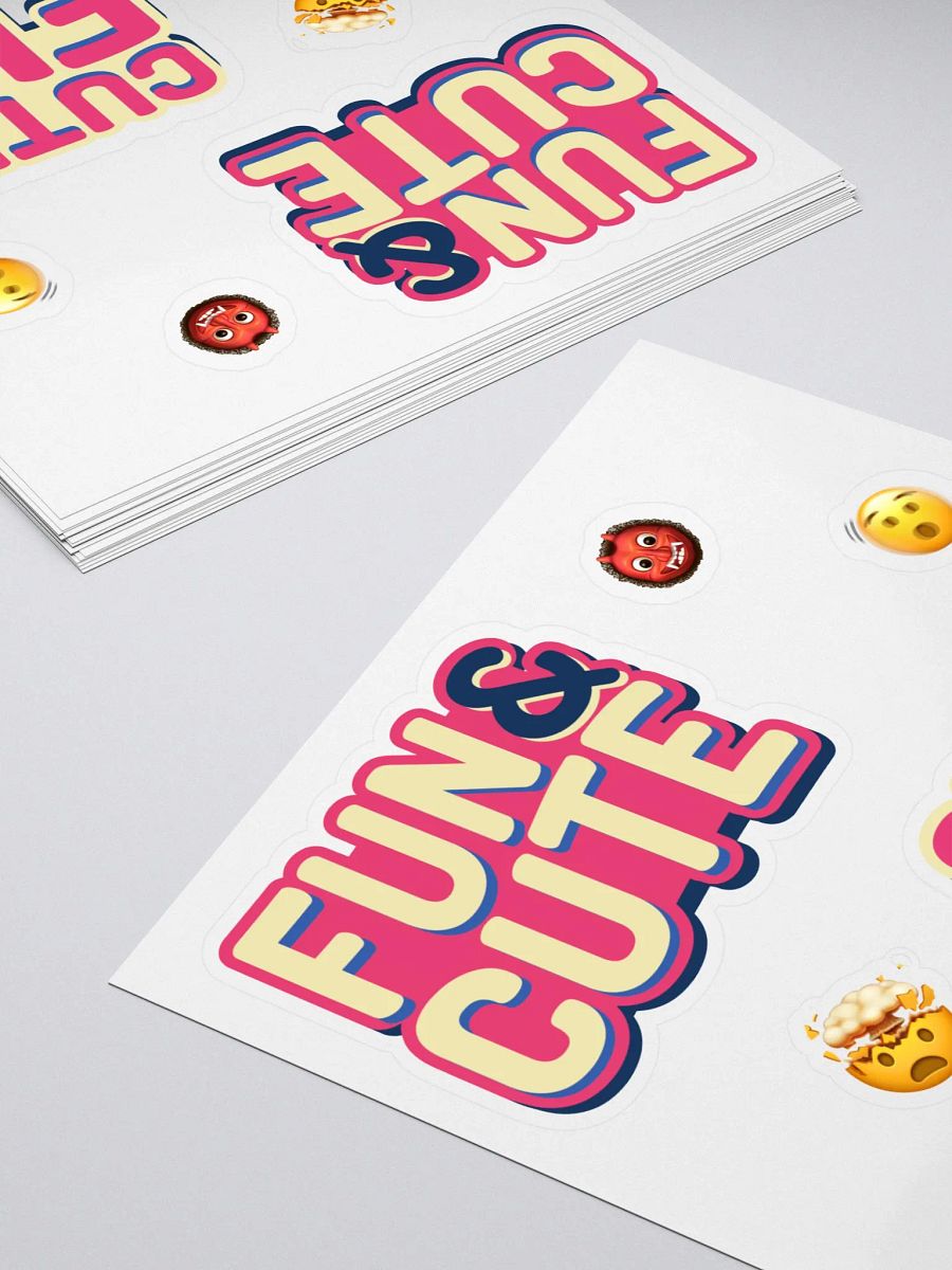 FUN & CUTE & CUTE & FUN - Sticker Pack! product image (4)