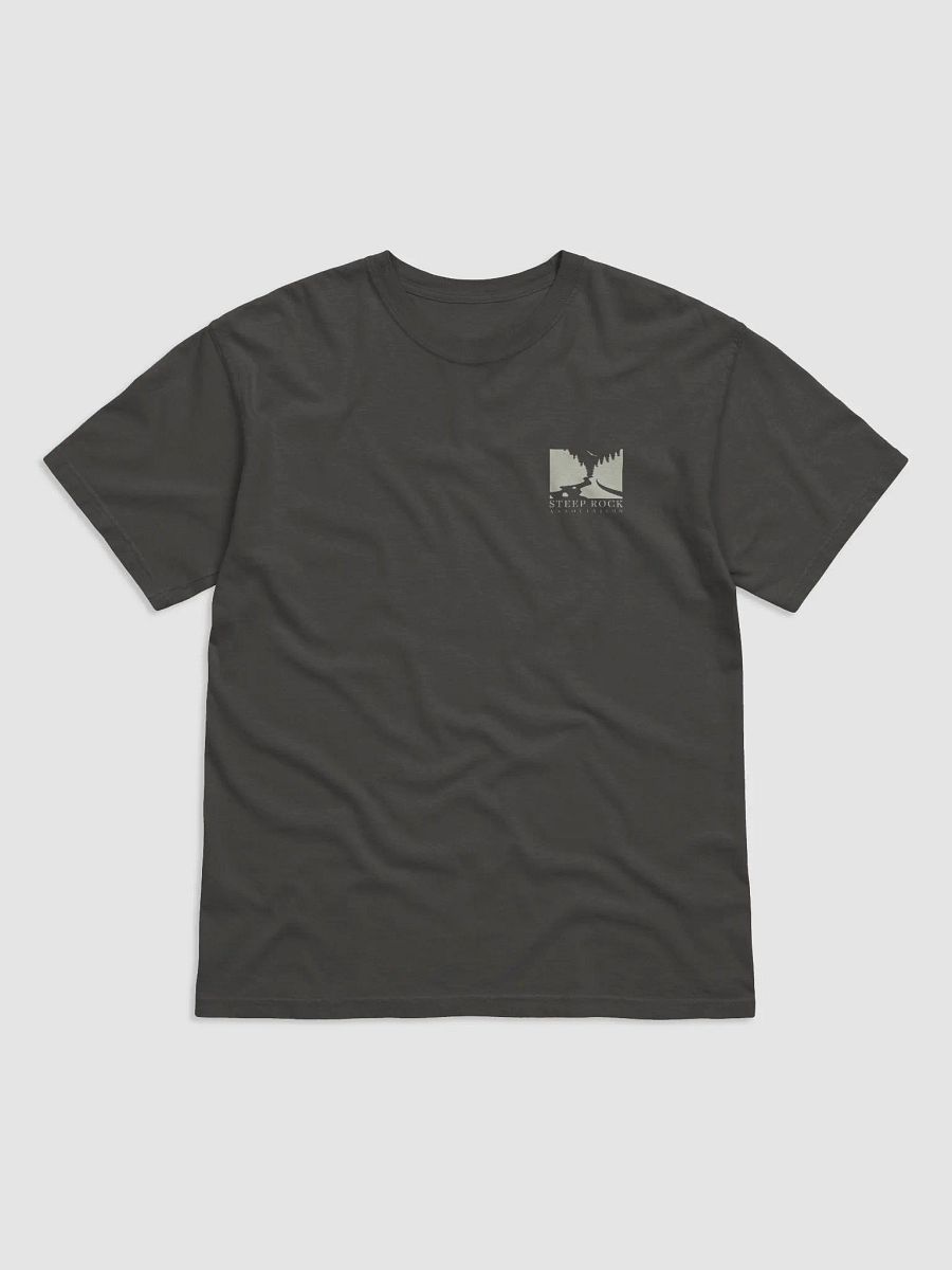 Steep Rock t-shirt (light green logo) product image (1)