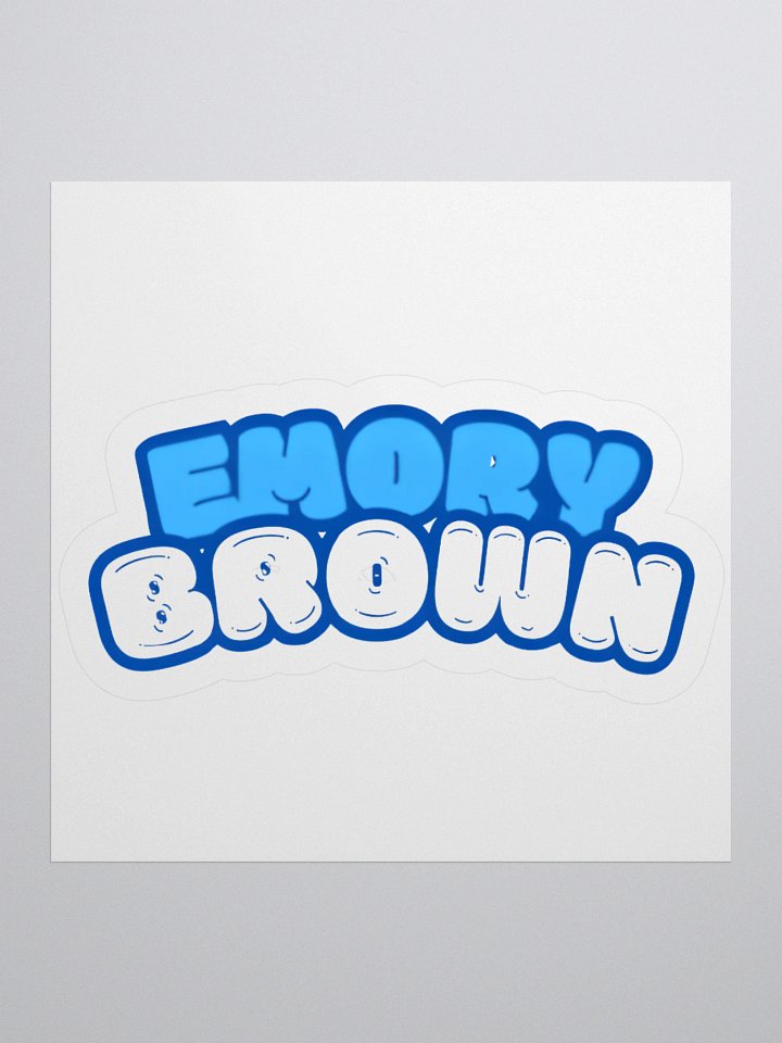 Playful Kiss Cut Stickers by Emory Brown product image (2)