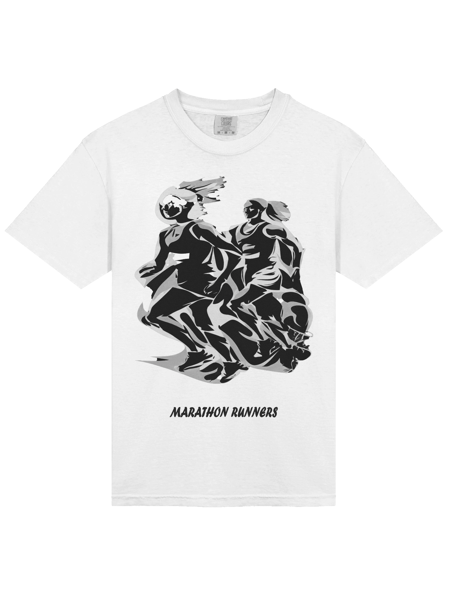 Marathon Runners Heavyweight Cotton T-Shirt product image (36)