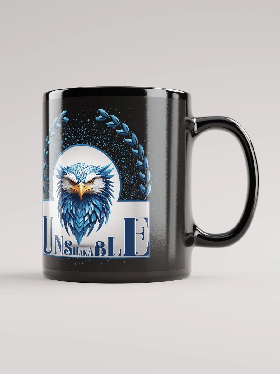 Unshakable Black Glossy Mug product image (2)