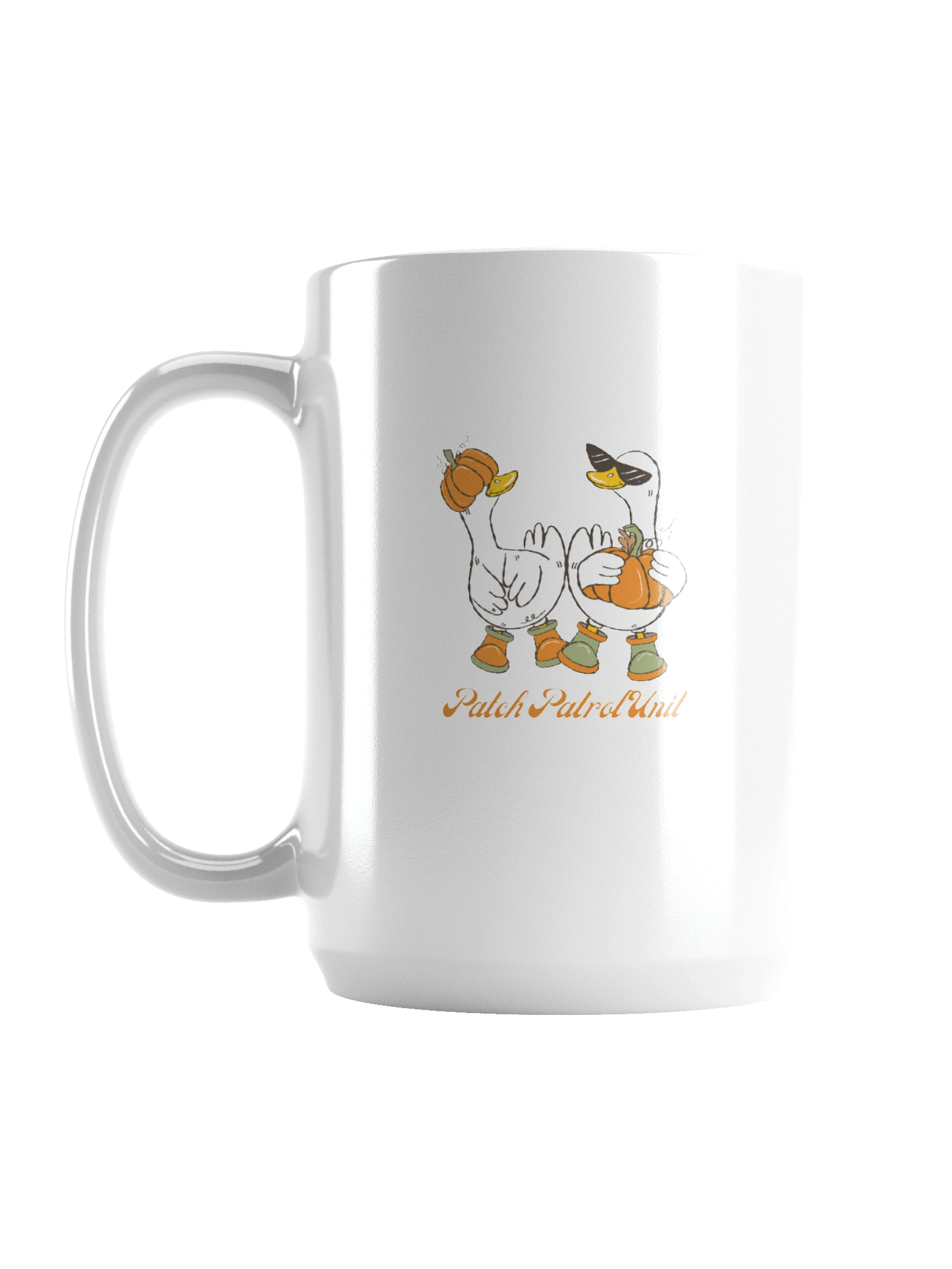 Patch Patrol Unit Pumpkin Duck Ceramic Mug product image (1)