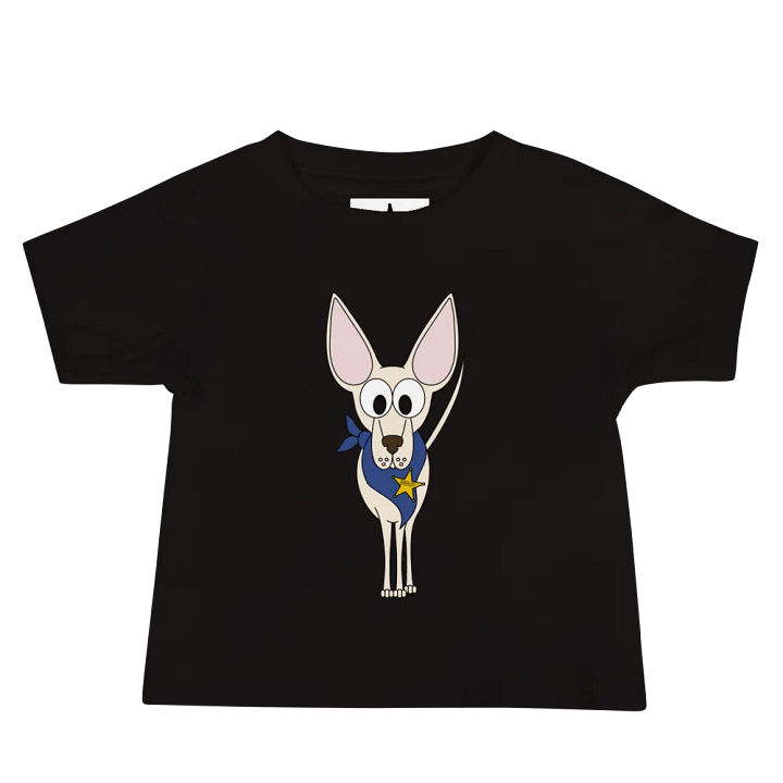 Sheriff Tripod Pup Baby Tee product image (2)