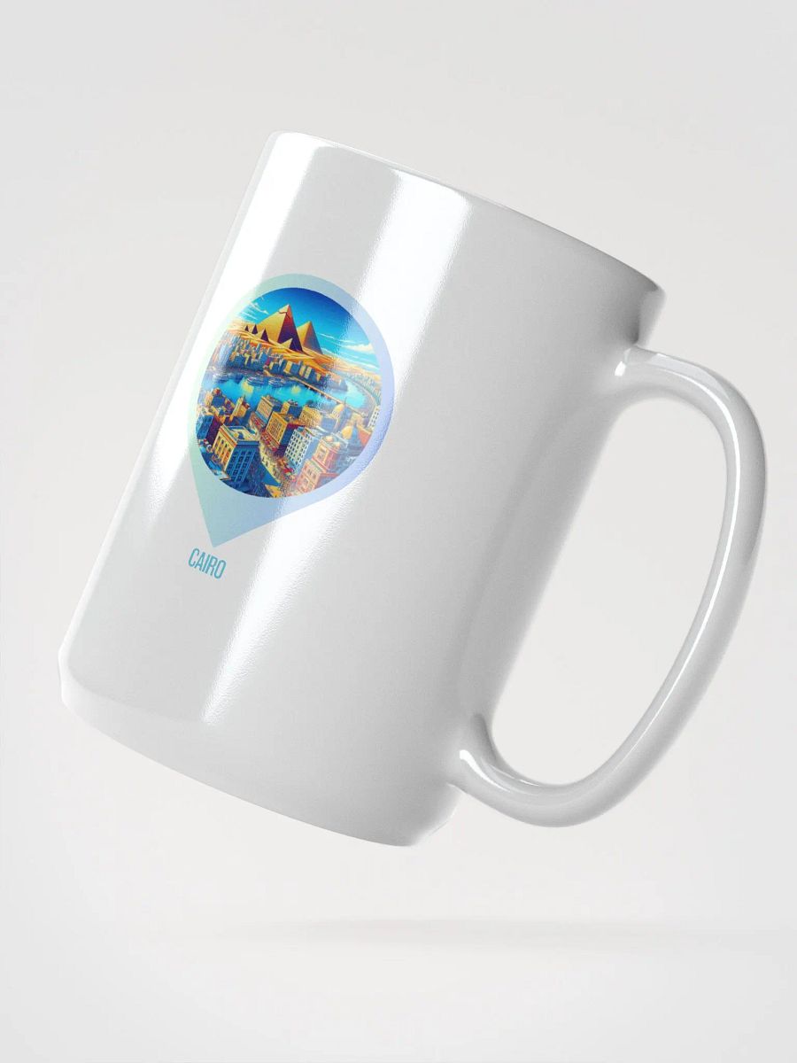Urban Oasis Mug | AI Design: Future Vision of Cairo product image (2)
