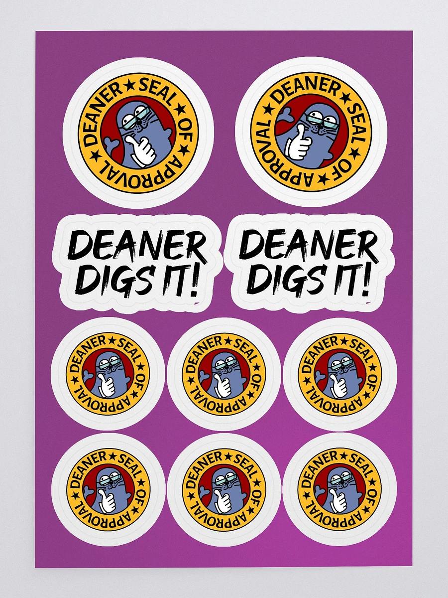 Deaner Seal of Approval Sticker Sheet product image (3)