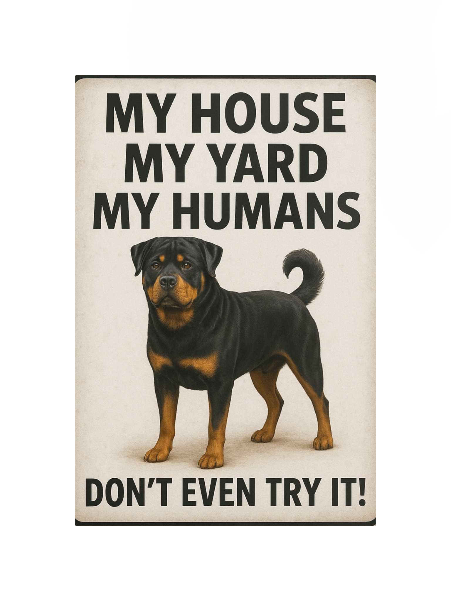 Guardian Rottweiler Poster product image (10)