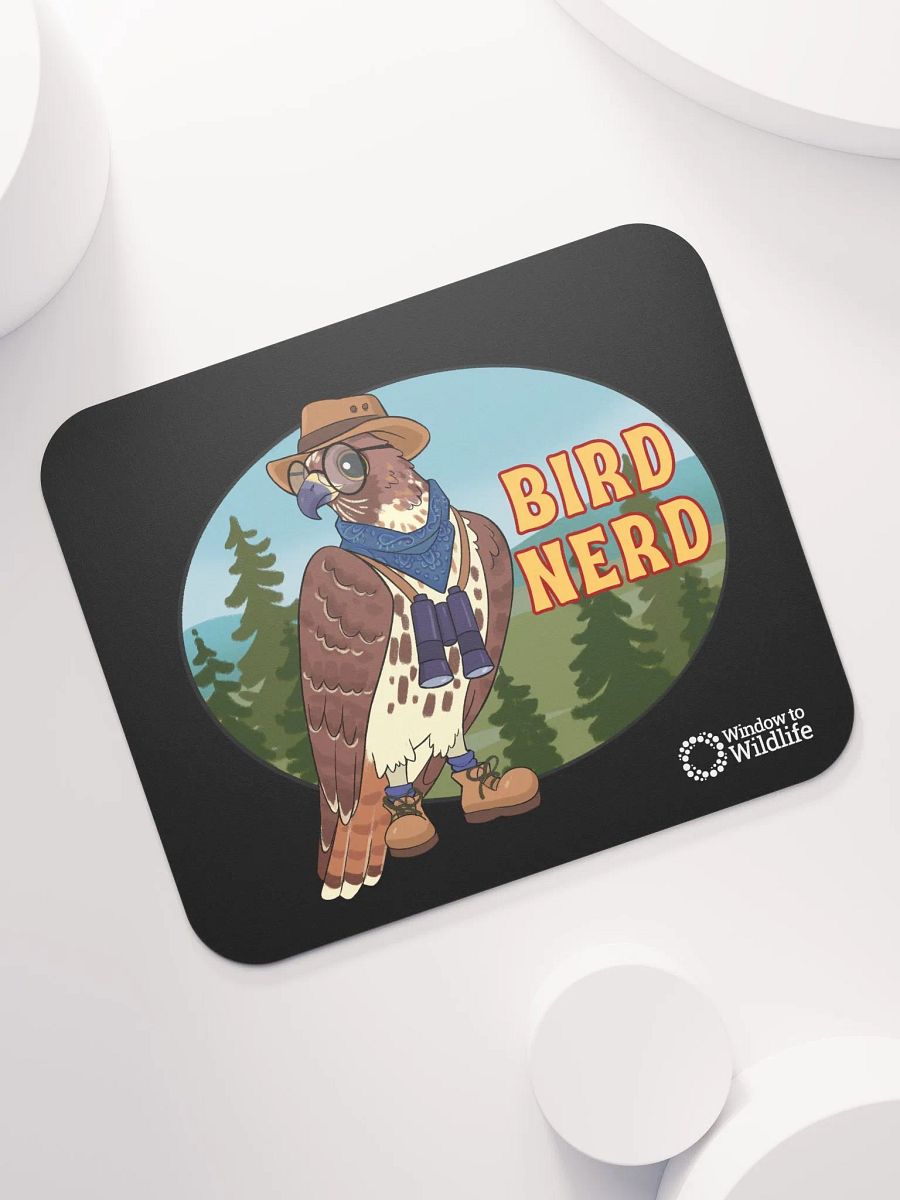 Red-tailed hawk - Bird Nerd Mouse Pad product image (7)