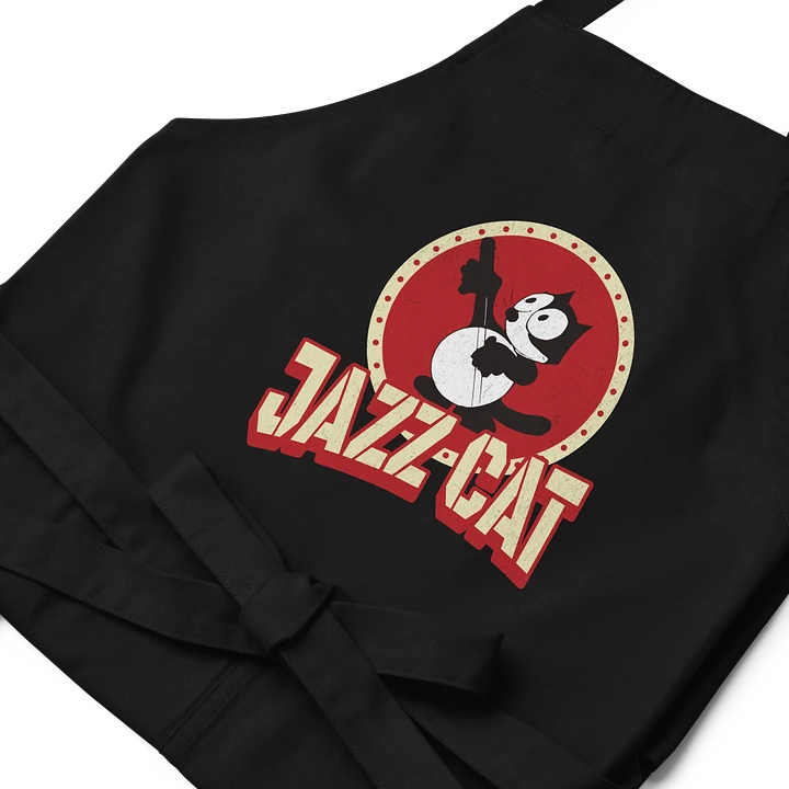 Jazz Cat Cotton Twill Apron product image (2)