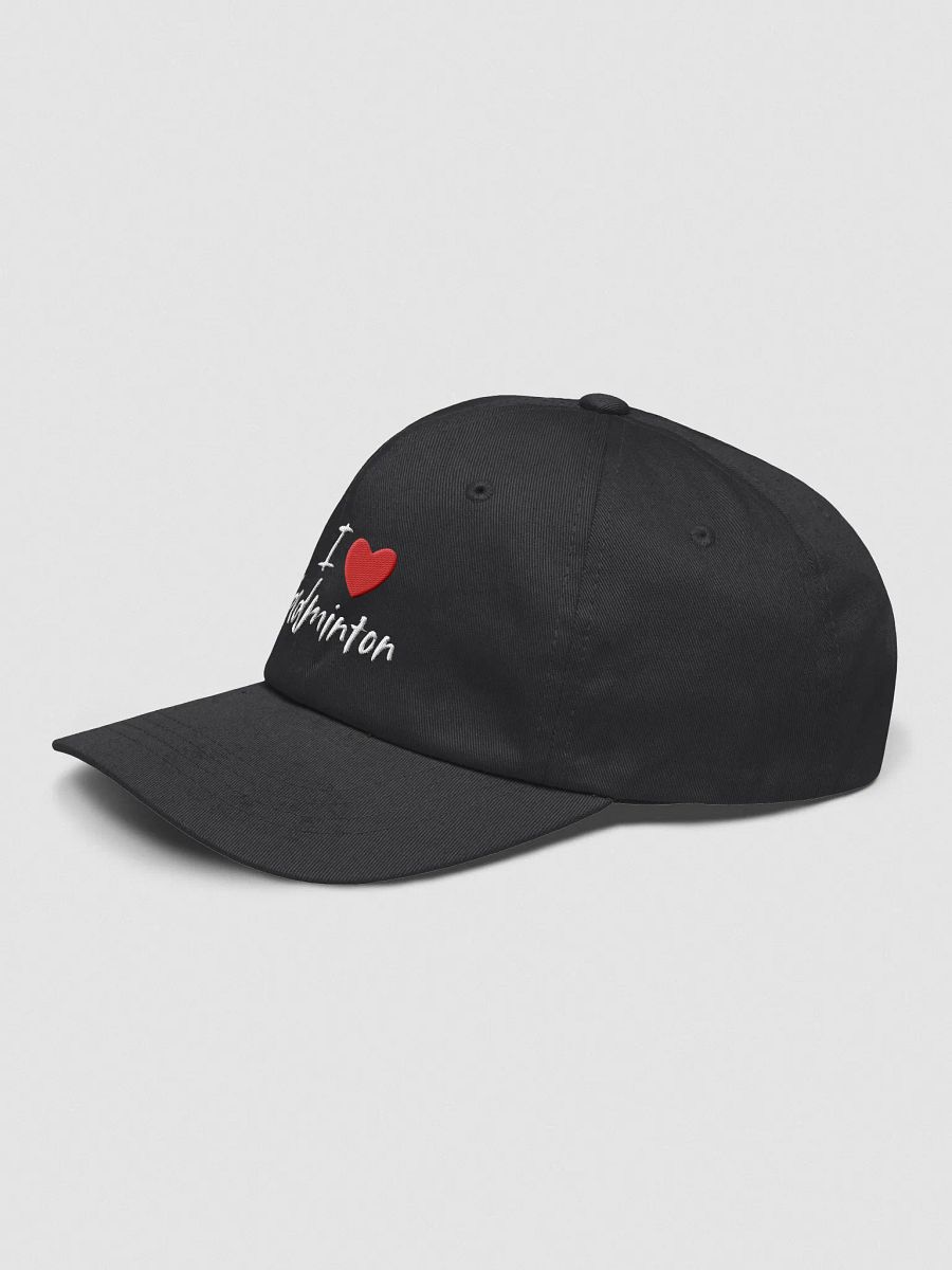 I love Badminton Dad Hat – Embroidered Cap for Players, Coaches & Badminton Fans product image (13)