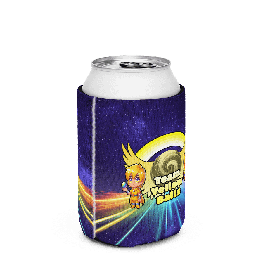 Team Yellow Balls Koozie product image (3)