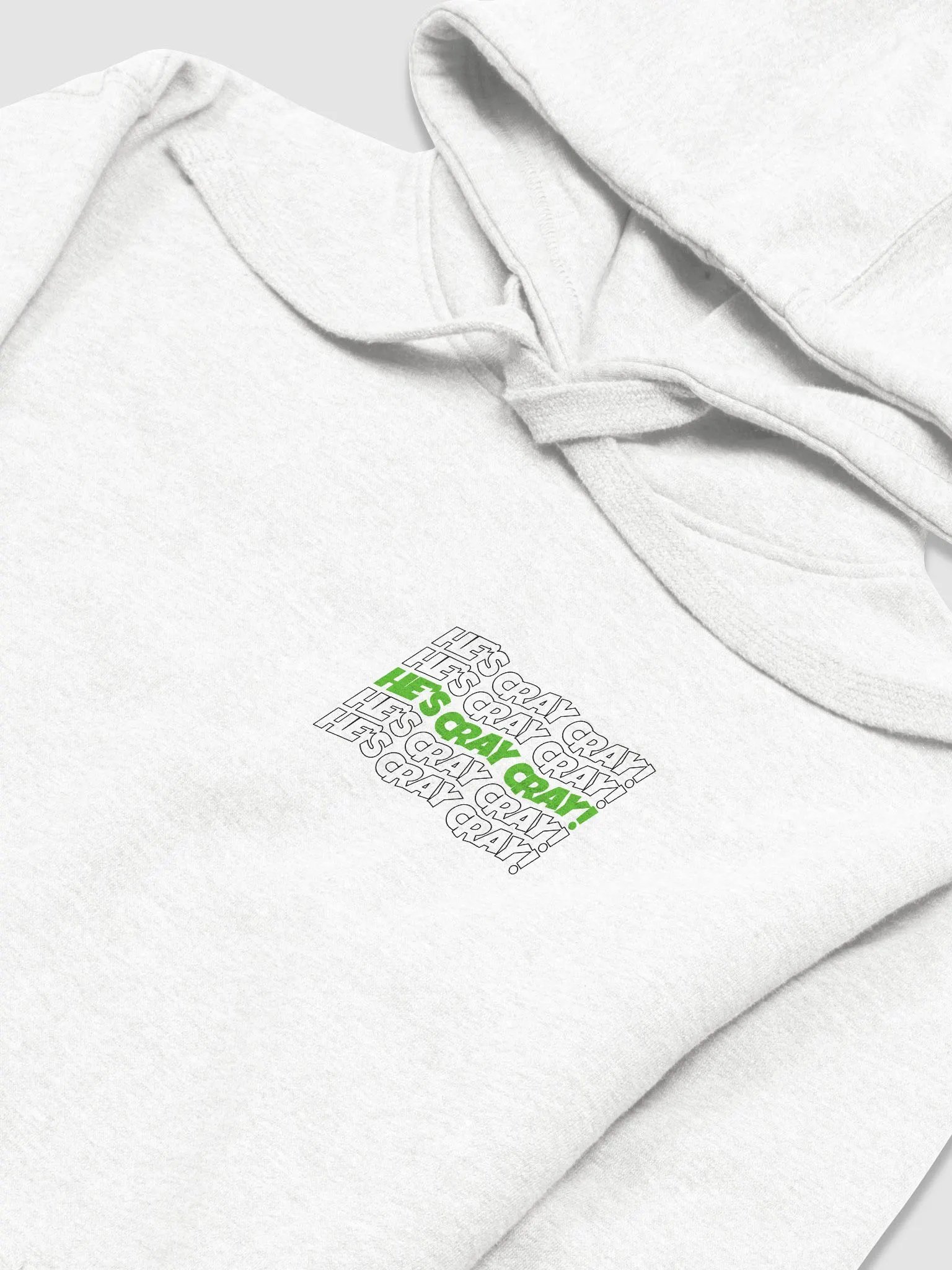 He's Cray Cray! Hoodie (green/black) product image (2)