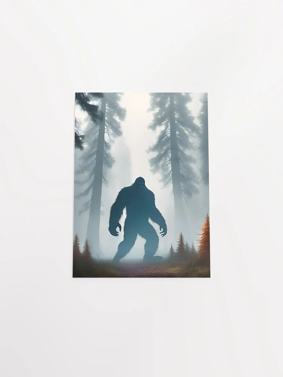 Wall Art of Bigfoot in the mist product image (19)