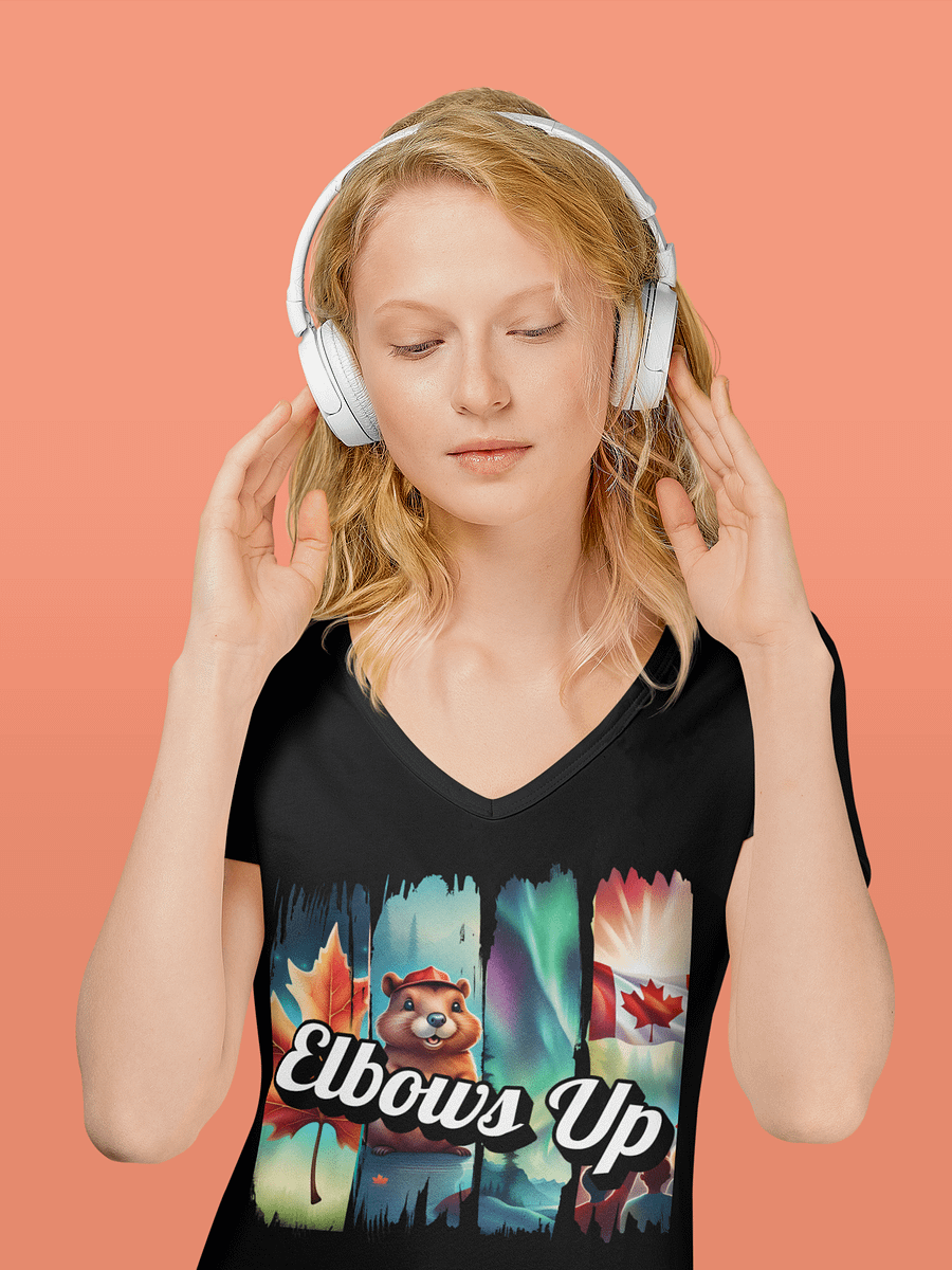 Northern Essence Women's V-Neck Tee product image (1)