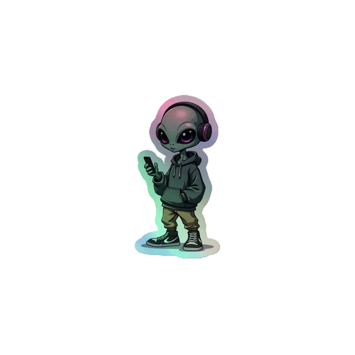 Trendy Alien in Streetwear product image (1)