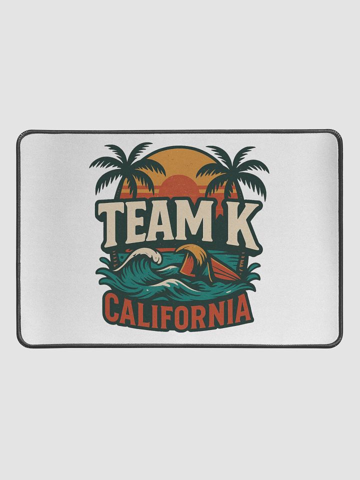TEAM K CALIFORNIA Desk Mat 12" x 18" product image (1)