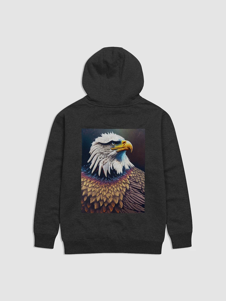 Soar with Style: Bald Eagle Cotton Heritage Unisex Premium Hoodie product image (1)