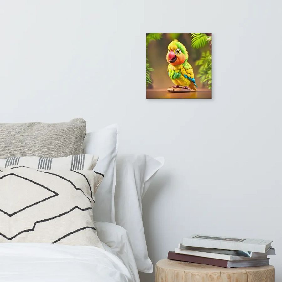 Endangered Species - Mexico - Yellow-headed Parrot Canvas Art product image (7)
