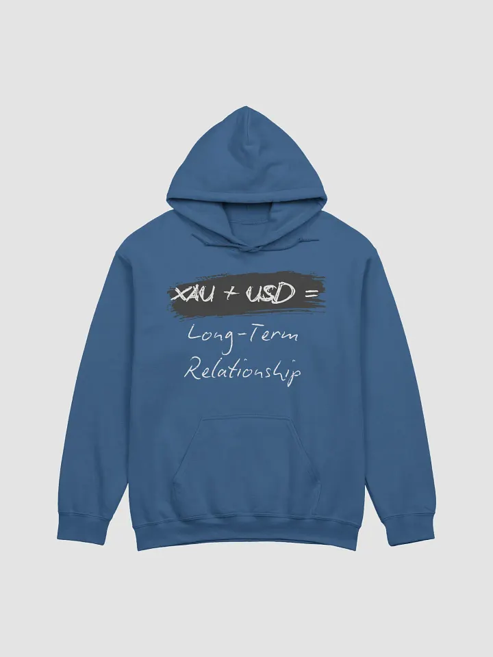 XAU + USD = Long-Term Relationship (Unisex Hoodie) product image (3)