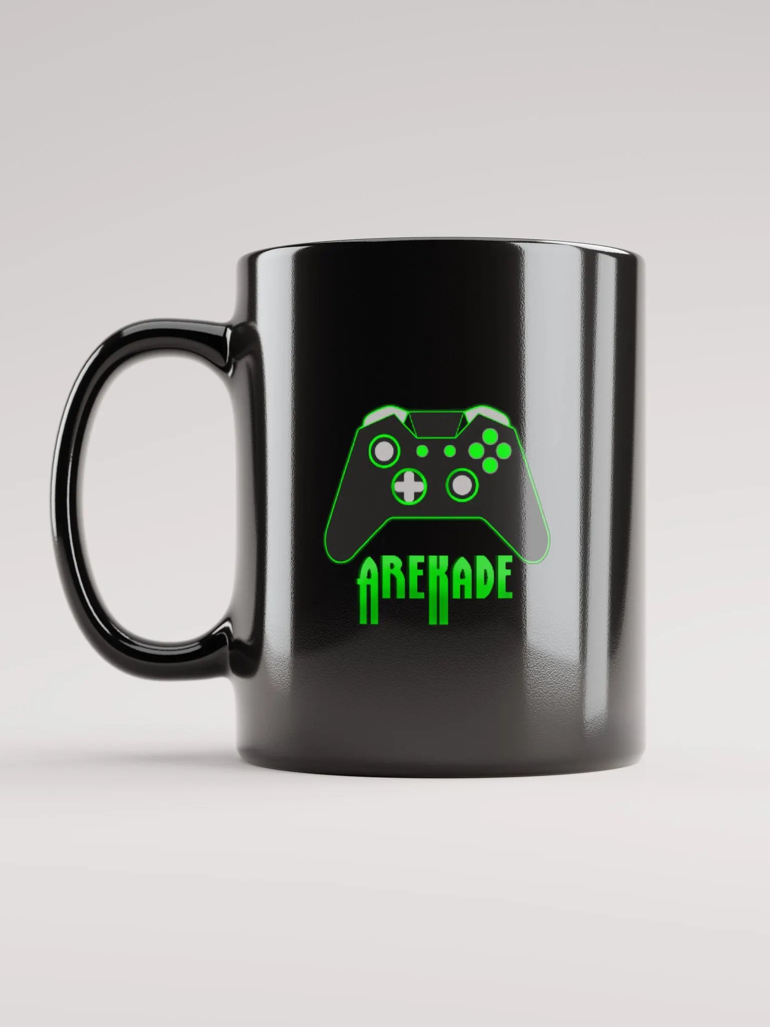 AreKade Logo Black Glossy Mug product image (12)