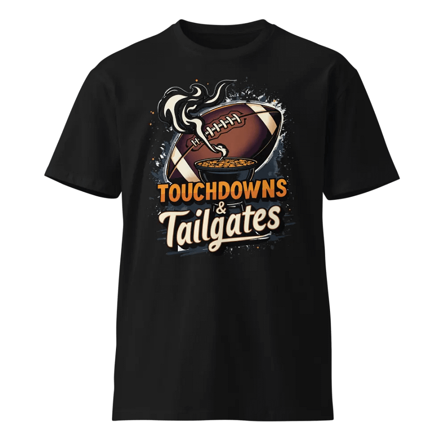 Touchdowns & Tailgates Football T-Shirt product image (1)