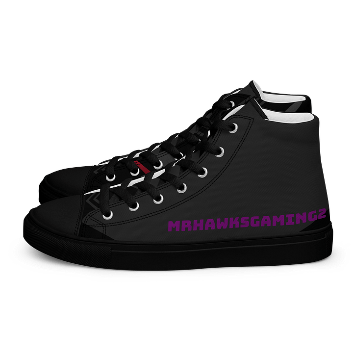 Women's Retro Geometric High Tops: MRHAWKSGAMING2 Edition product image (1)