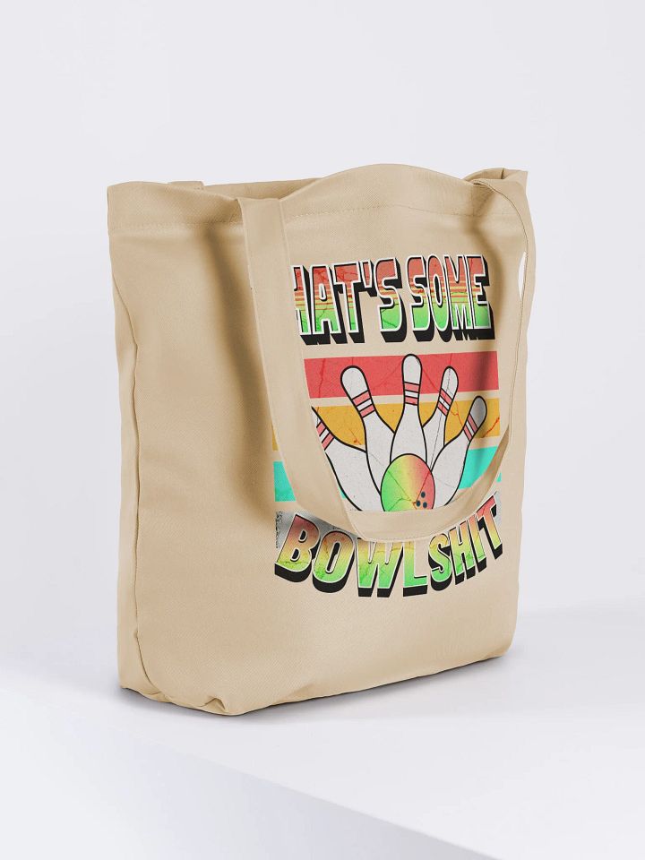 Thats Some Bowlshit Bowling Strike Eco Tote product image (4)
