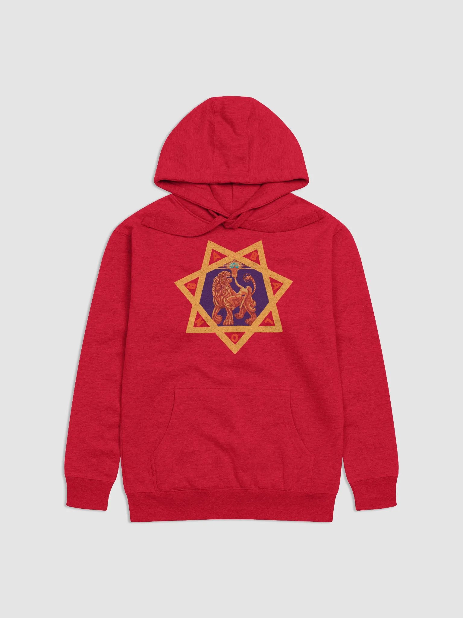 Scarlet and Purple Babalon Hoodie product image (17)