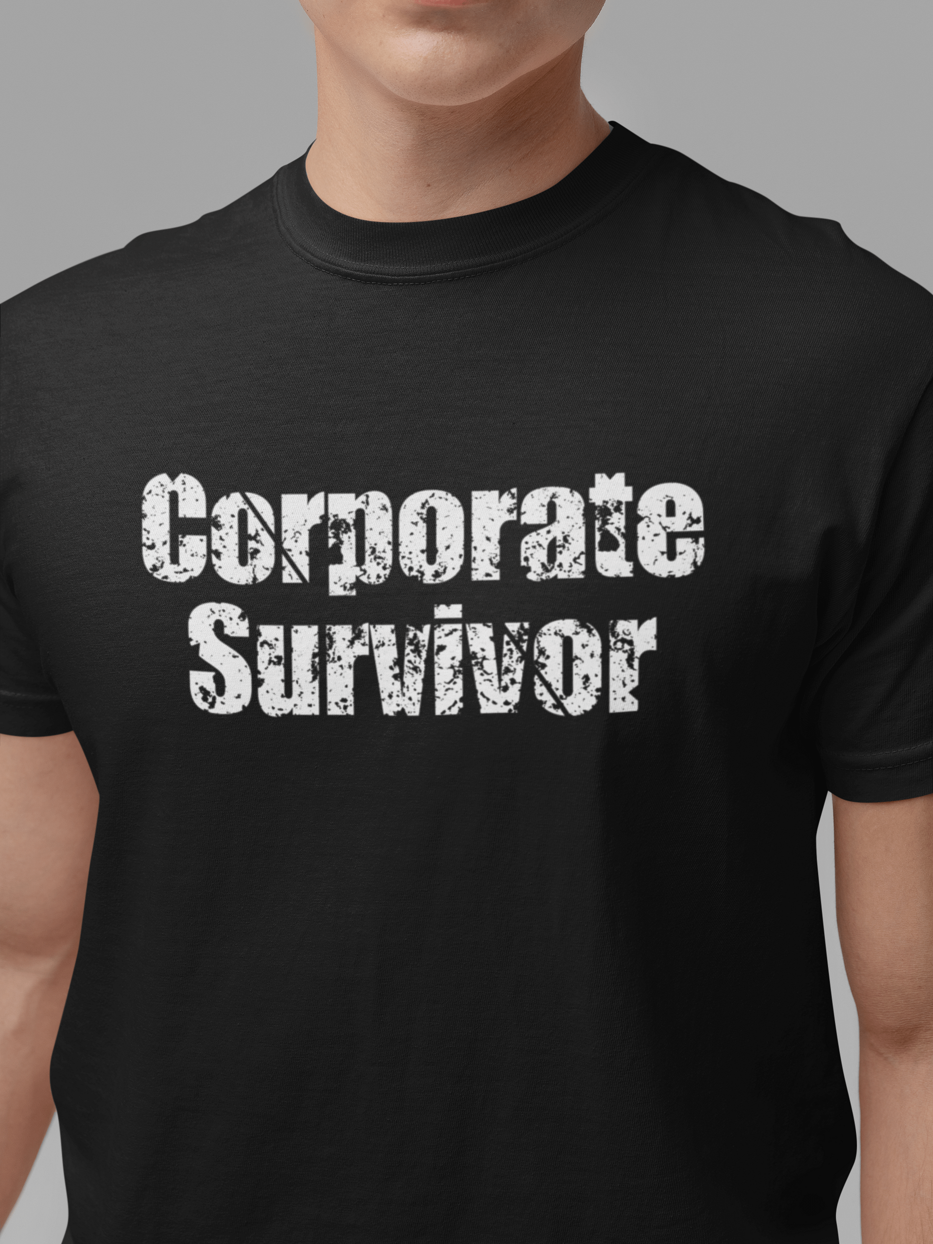 Corporate Survivor Black T-shirt product image (2)