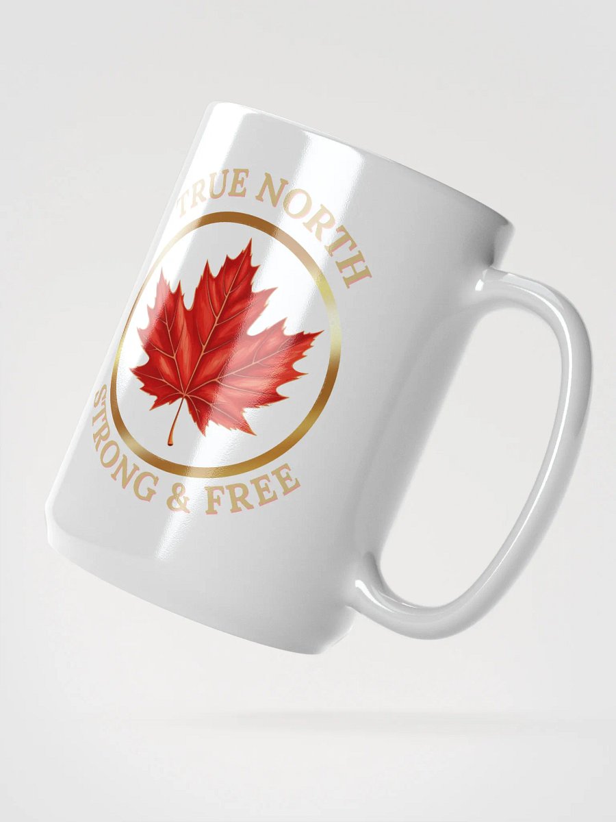 True North Maple Leaf Mug (Gold Font) product image (2)