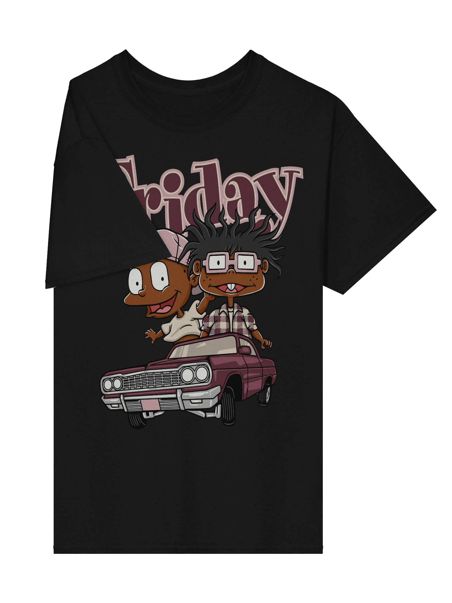 Weekend Drive Cartoon T-Shirt product image (4)