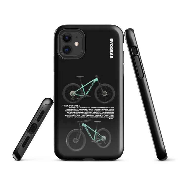 Black Roscoe 7 iPhone Case product image (1)