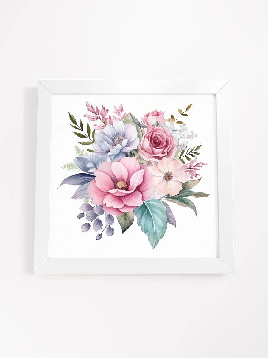Beautiful Bouquet With Diverse Flowers Wall Art product image (24)