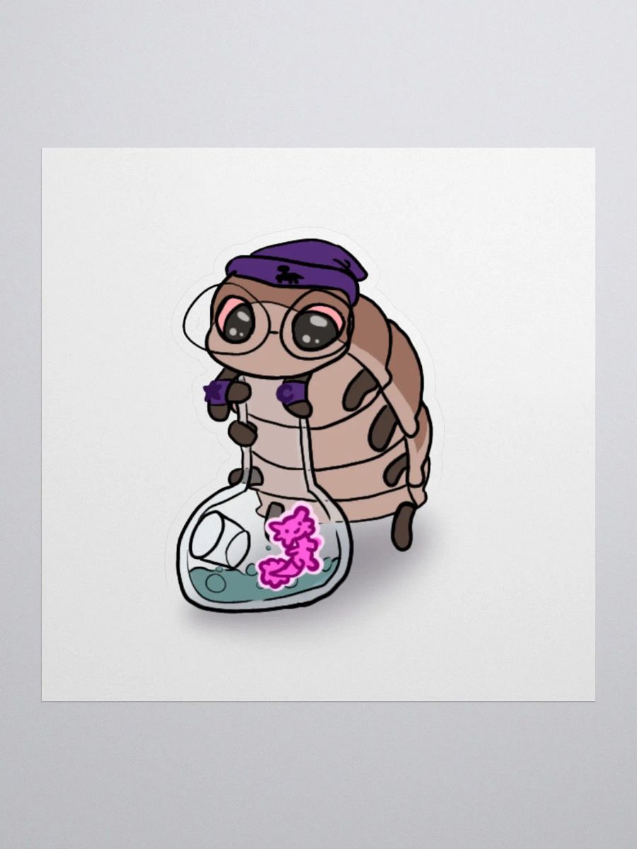 ISOPOD FLAM SMOKING A LOTL BONG STICKER product image (1)
