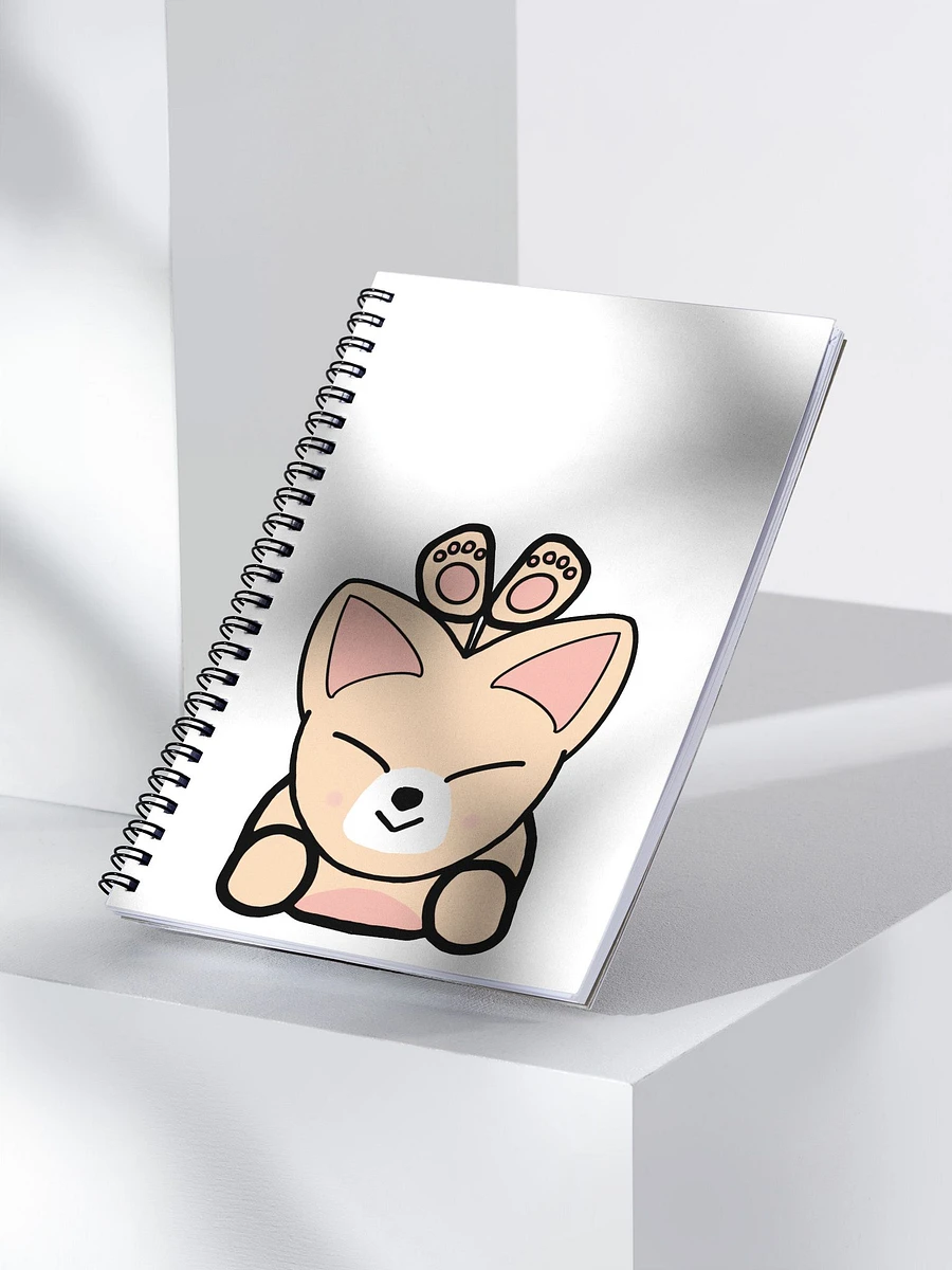 Laid down FoxI.Ny notebook product image (3)